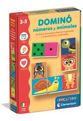 Education Dominó Números y Animales