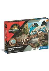 Jurassic World Rebirth Set di scavo dinosauri colossali
