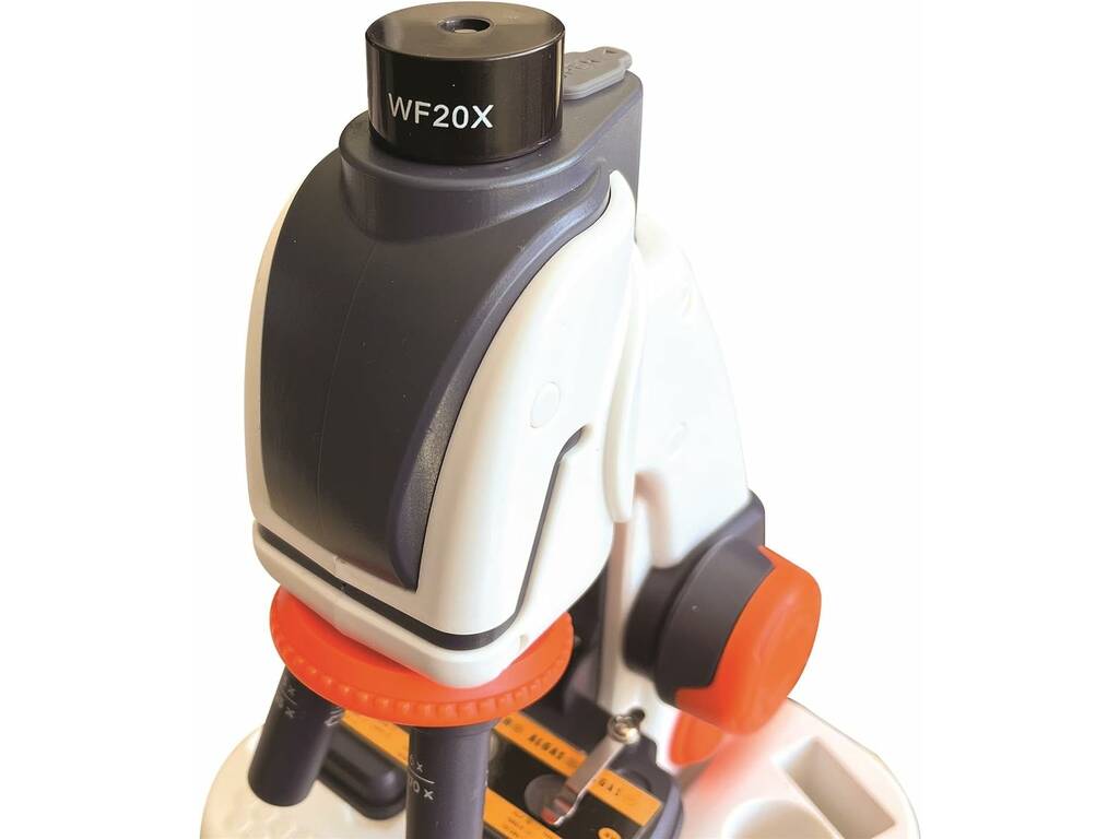 Microscope interactif avec IA et caméra Wi-Fi