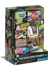 Microscopio interattivo con IA e fotocamera Wi-Fi