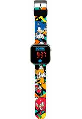 Sonic The Hedgehog Reloj LED