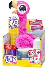 Little Live Pets Animale domestico interattivo Gotta Go Flamingo