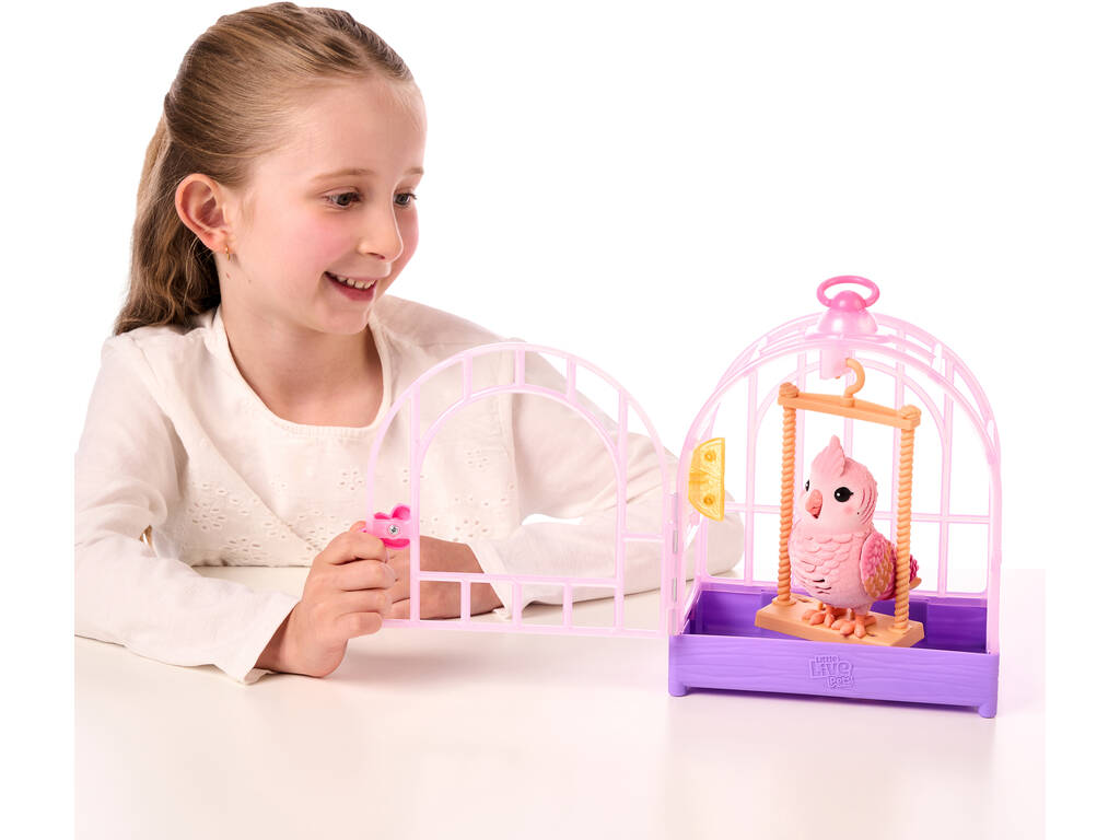 Little Live Pets Animal interactif Oiseau avec cage