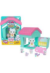 Little Live Pets Mama Surprise Families Maison de maman avec bébés