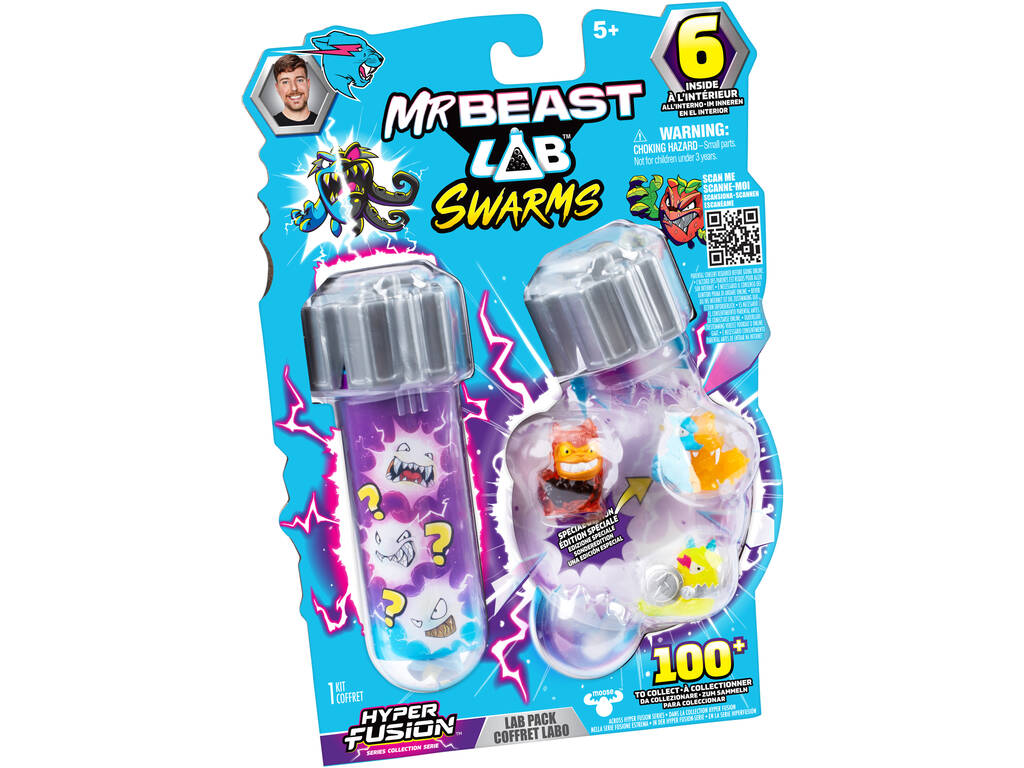 Mr Beast LAB Swarms Pack avec 6 Microbestias