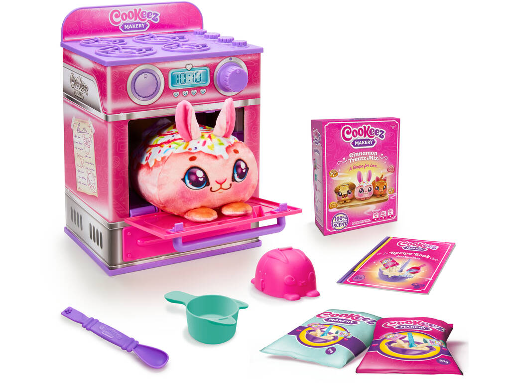 Cookeez Makery Horno Mágico Rosa con Peluche Sorpresa