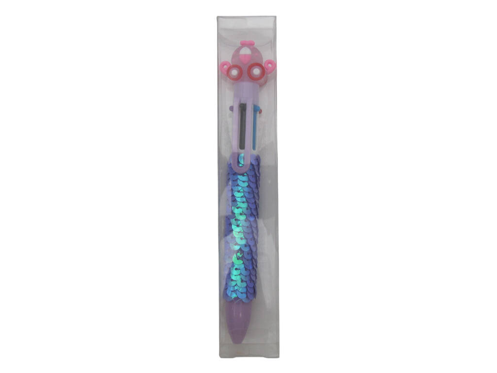 Caneta 6 Cores com Carruagem de 16 cm