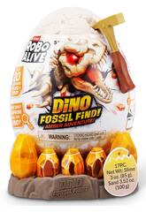 Robo Alive ?uf surprise S1 Dino Fossil Find Amber Adventure