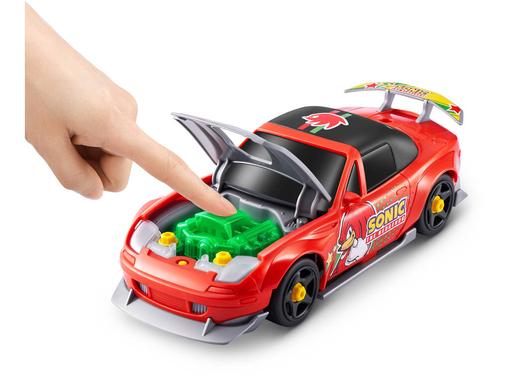 Zuru Metal Machines Casque Speed Hero Sonic avec voiture surprise