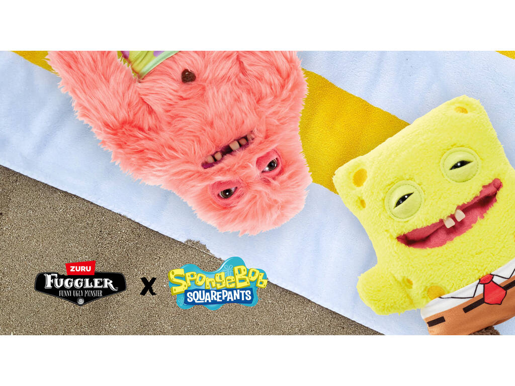 Zuru Fuggler X Bob Sponja Peluche de 22 cm
