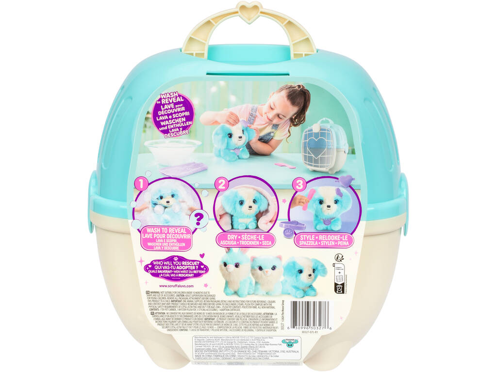 Scruff a Luvs Peluche Sorpresa Azul