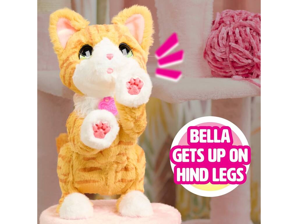 FurReal Mascotte interactive Bella The Kneading Kitty