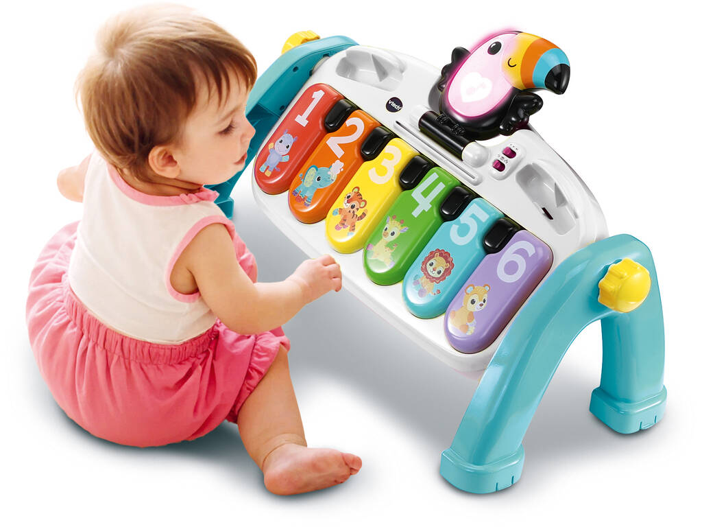 Vtech Baby Piano Multicolore Bande Musicale