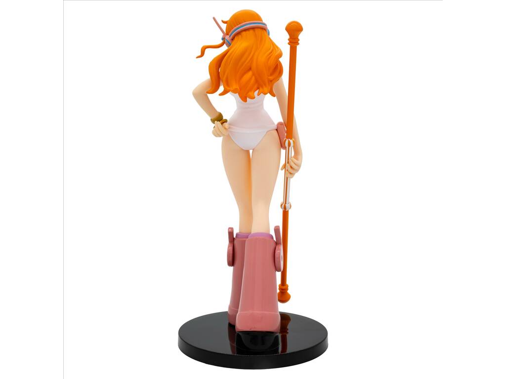 One Piece The Shukko Figura Nami Ver Egghead de 16 cm