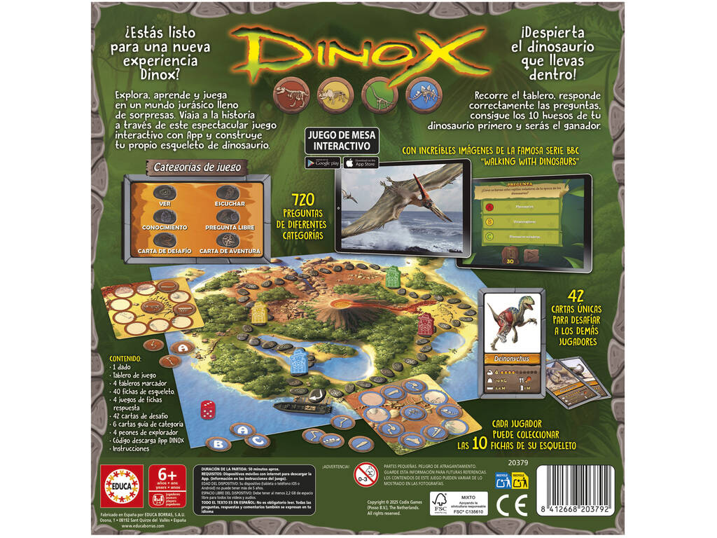 Dinox Jeu de société interactif