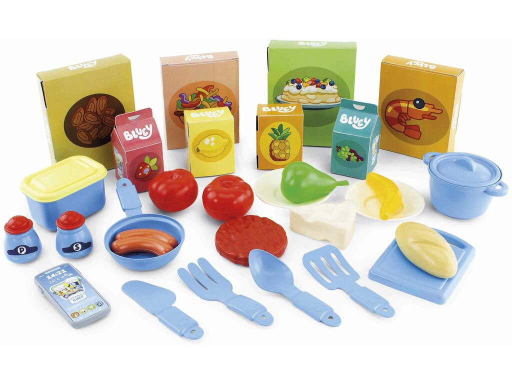 Bluey Cuisine Barbecue 2 en 1 avec accessoires