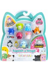 Squish-a-longs Original par Squishmallows Pack 8 Mini-Squish