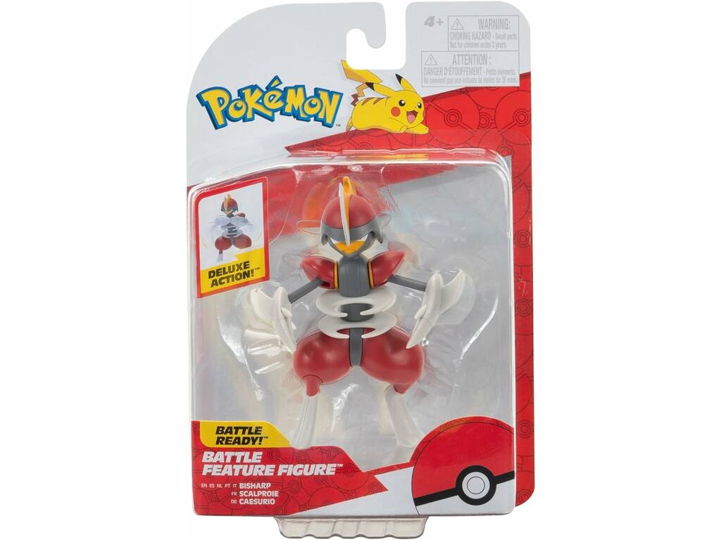 Figurine Pokémon avec mécanisme de combat