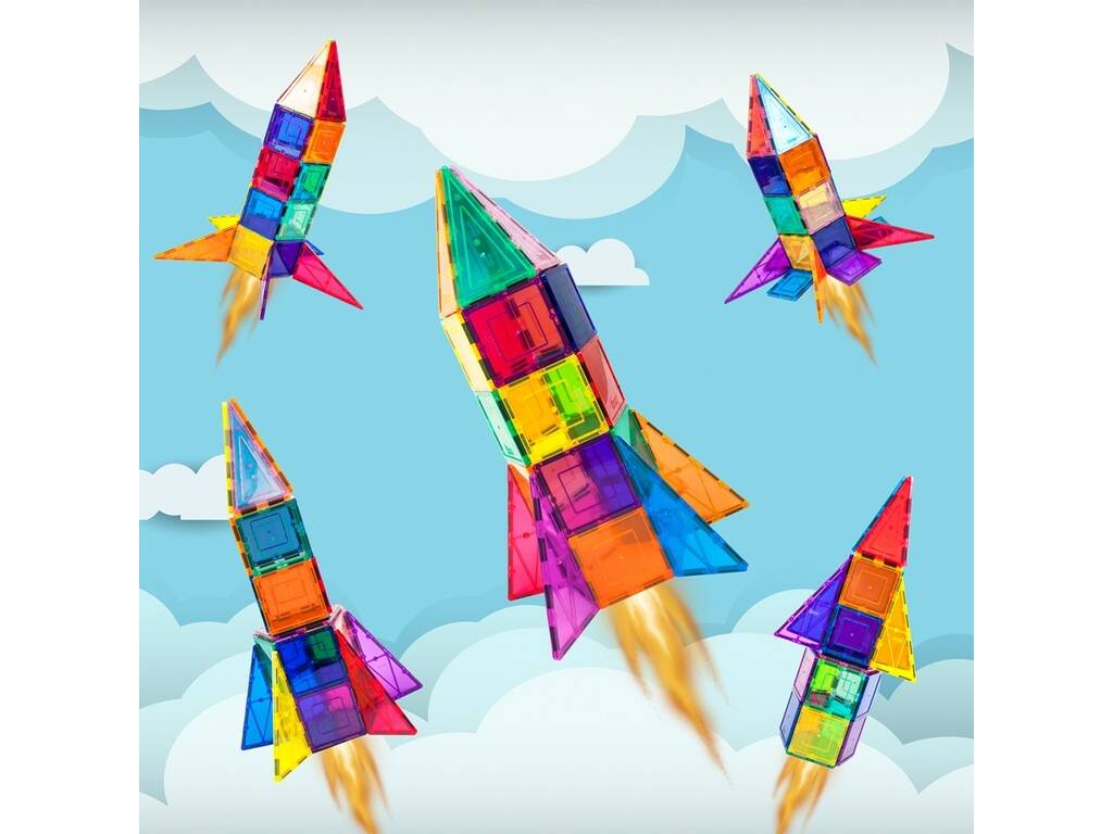 Picasso Tiles Créations magnétiques Pack de 32 pièces