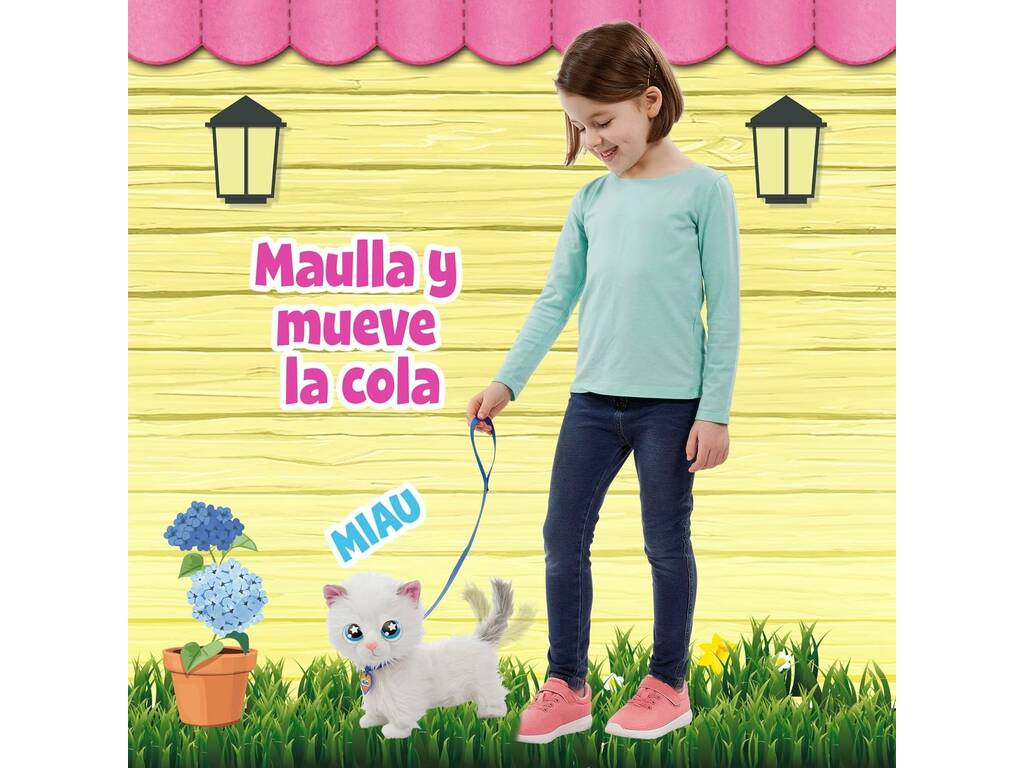 Animagic Mimi Mimitos Chat avec sons et mouvements