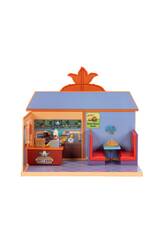 The Simpsons Diorama Krusty Burger com Figura Krusty