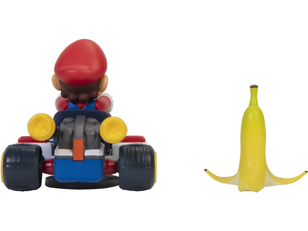 Mariokart Véhicule Mario Kart Megagiros de 12 cm avec accessoire