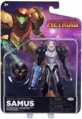 Metroid Figura Samus Negro de 12 cm con Morfosfera