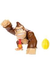Donkey Kong Figurine Donkey Kong de 12 cm avec bananes