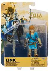 La légende de Zelda Figurine Link de 12 cm avec bouclier et épée