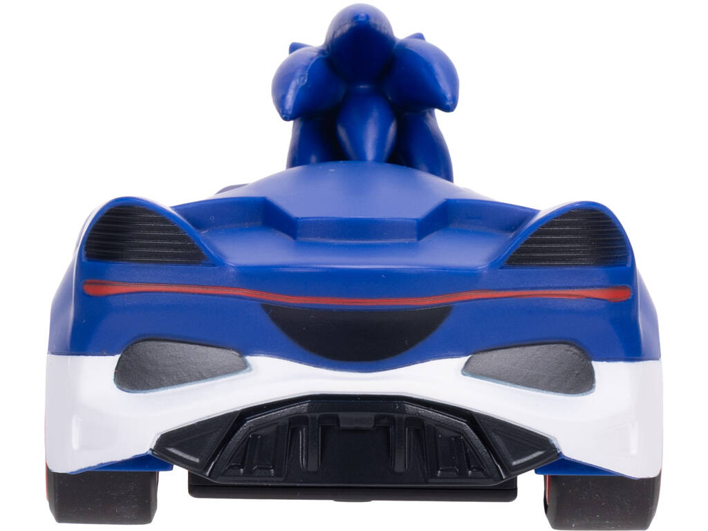 Sonic The Hedgehog Figura Sonic con Vehículo Speed Star Lighting de 16 cm