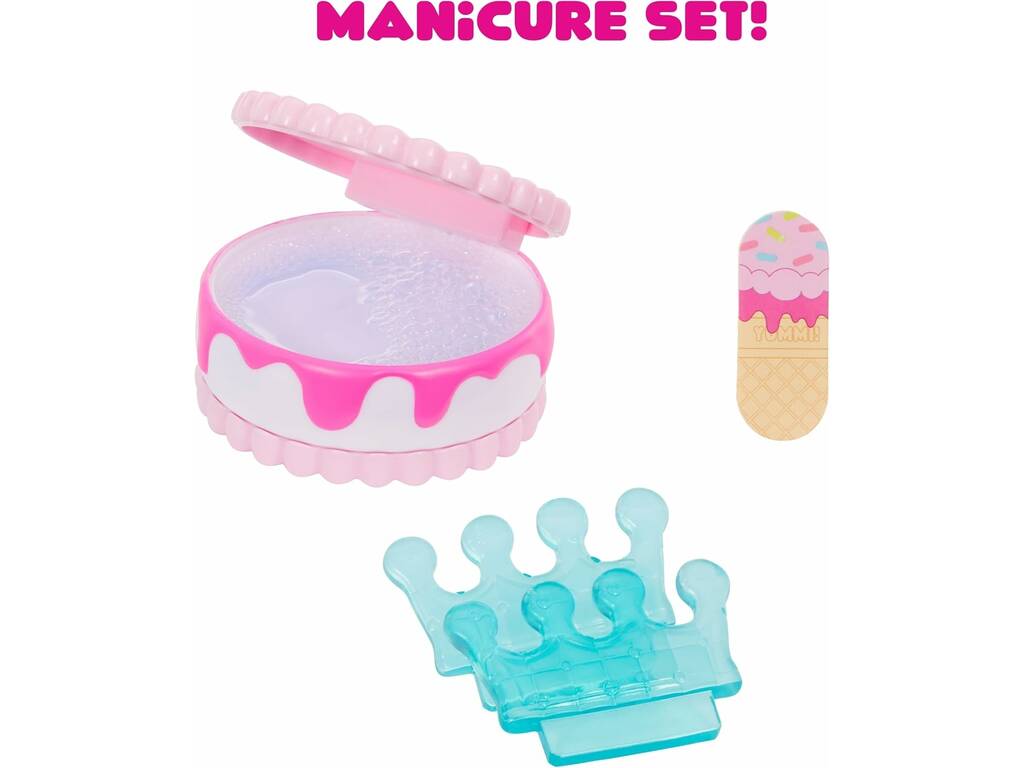 YummiLand Necessaire de Beleza Gelado com Boneca Bianca Bubblegum Exclusiva e Acessórios