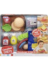 Little Tikes Creative Chefs Pack Hamburger con pasta e sabbia magica