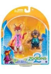 Disney Zootropolis 2 Pack 2 Figuras de 5 cm