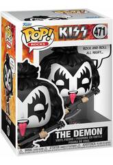 Funko Pop Rocks Kiss Figurine The Demon Sayings