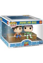 Funko Pop Moment Toy Story 30 Aniversário Figura Woody e Buzz