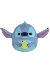 Squishmallows Disney Stitch Peluche Stitch con Rana de 20 cm