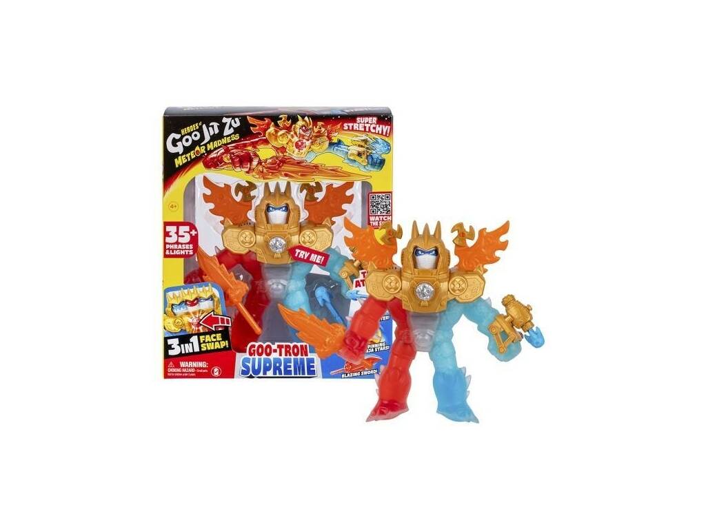 Heroes Of Goo Jit Zu Figura Goo-Tron Supreme con Luz y Sonidos