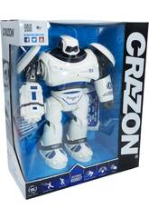 Robot Defensor Telecomandado de 33 cm com Luz e Sons