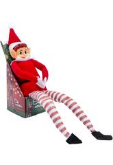 Décoration de Noël Figurine Elfe de Noël de 40 cm