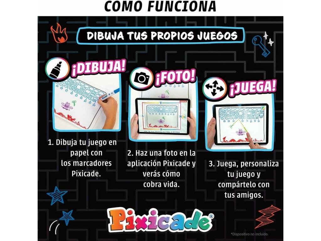 Pixicade Votre dessin dans un jeu vidéo
