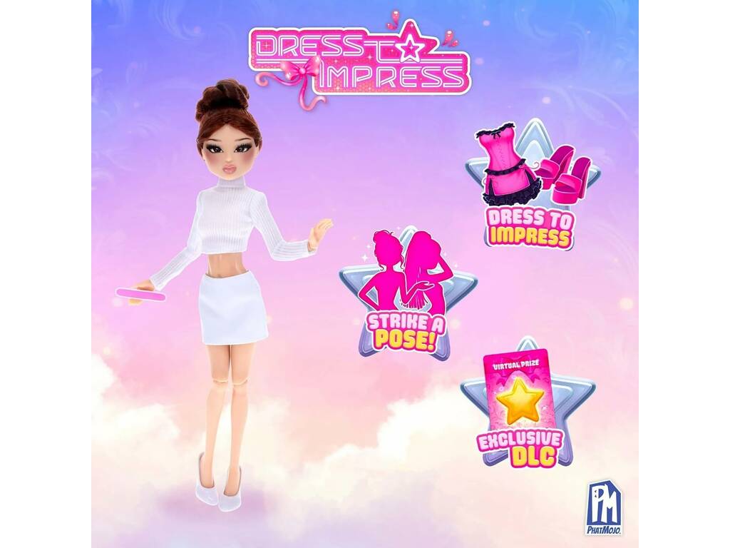 Dress To Impress Muñeca Lana de 28 cm con DLC Exclusivo