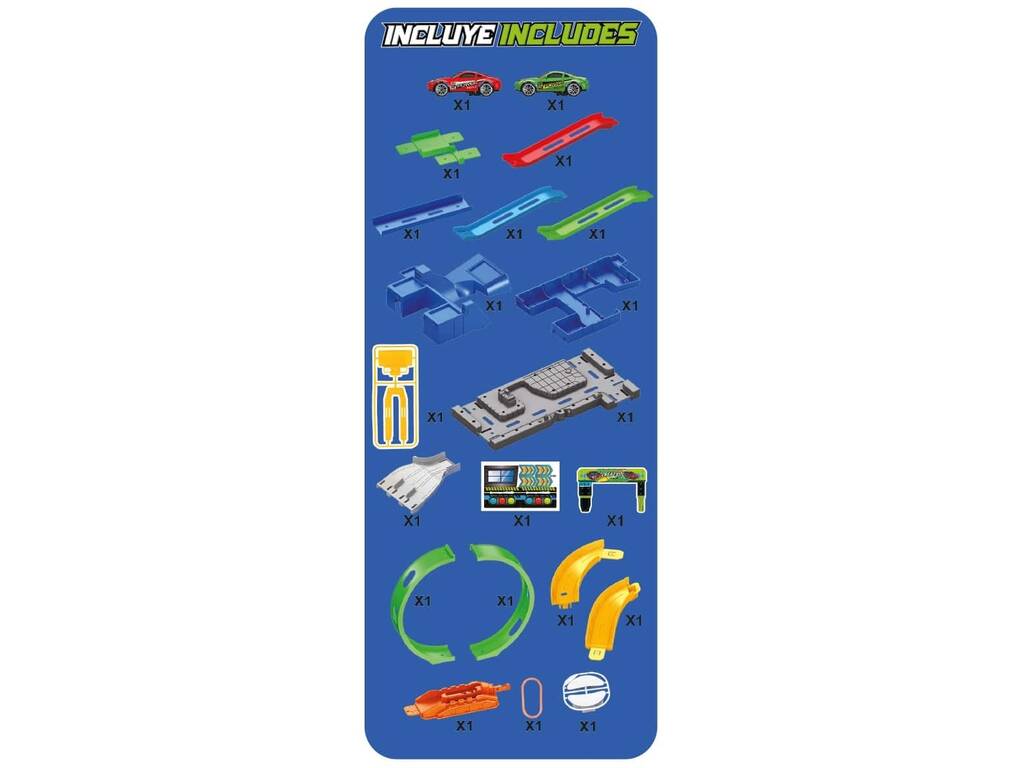 Navette 360º avec looping et 2 voitures