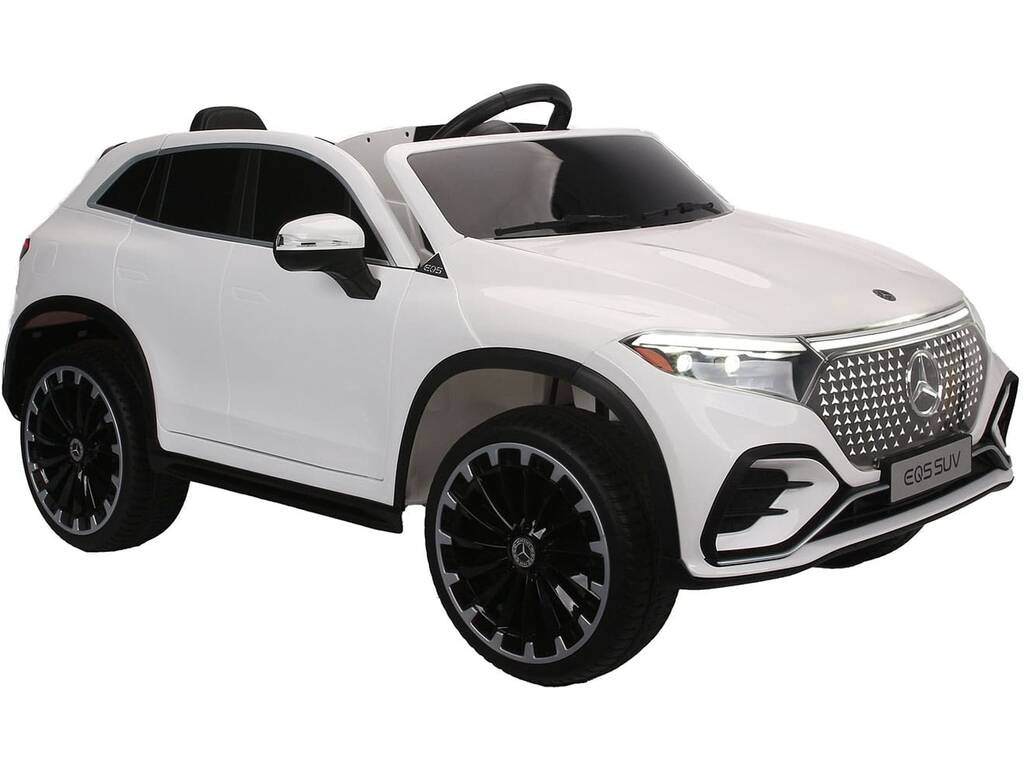 Voiture décapotable Mercedes Benz EQS SUV radiocommandée à piles