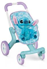 Disney Stitch Kinderbuggy mit 25-cm-Stitch-Plüschfigur