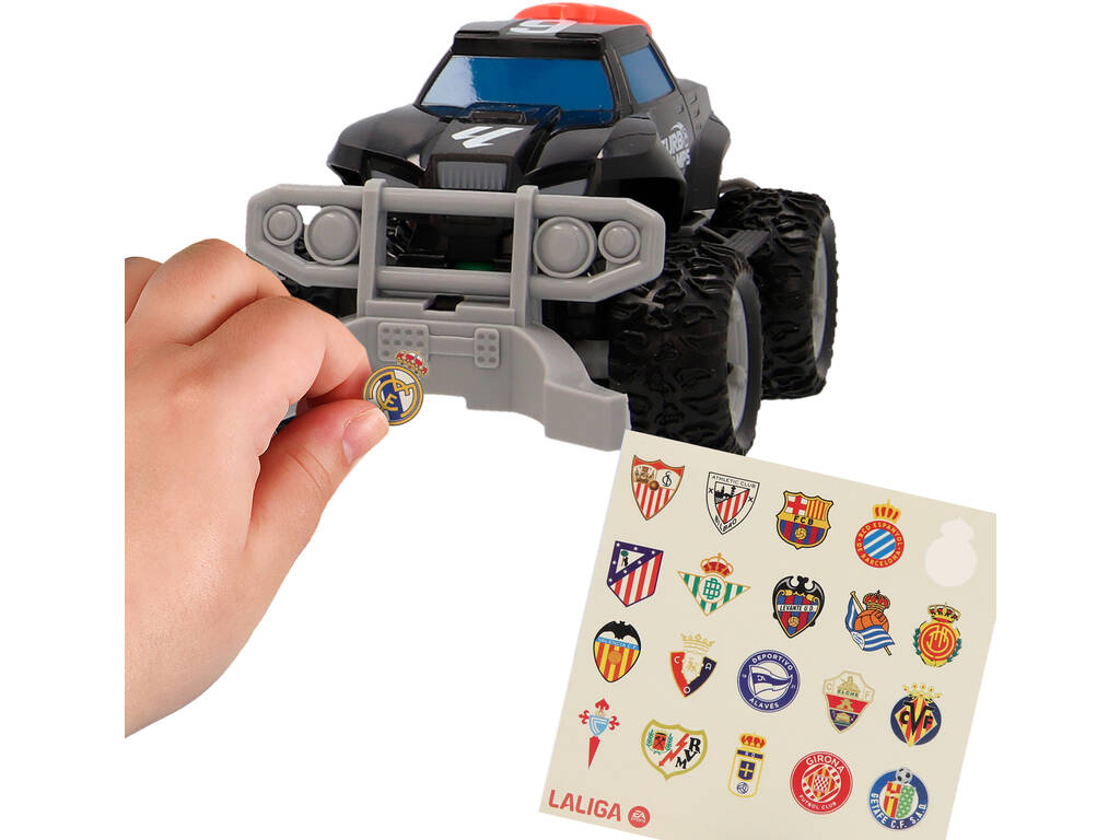 Turbo Champs La Liga Pack Attaquant Radio Control avec accessoires