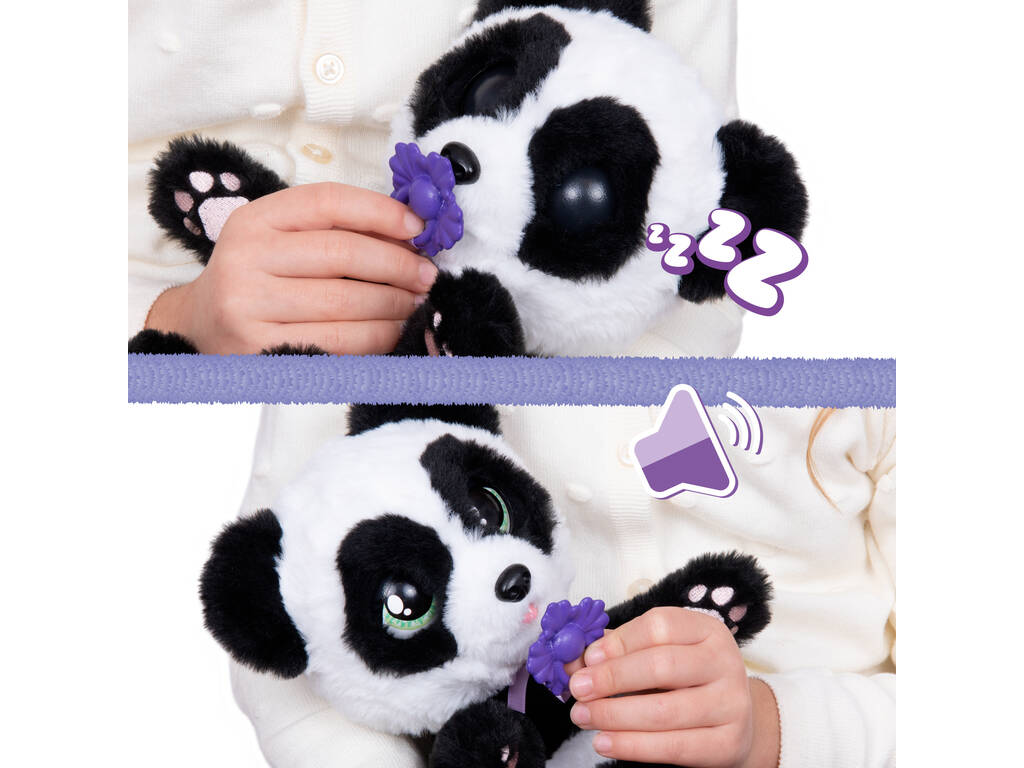Baby Paws Peluche interactive Panda