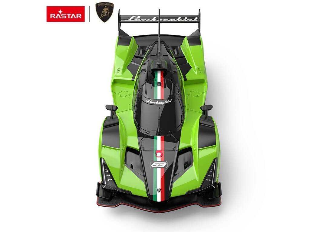 Voiture radiocommandée 1:24 Lamborghini SC63 verte