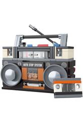 Retro Blocks Radiocassetta retrò da 156 pezzi