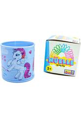 Fun Blue Dock avec conception de licorne et château