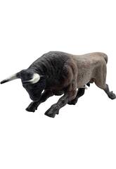 Figura Touro Calmo Preto de 10x4x15 cm